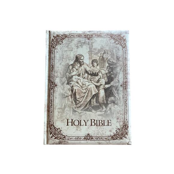 Large Holy Bible King James Version Family Heritage Edition World Publishing - Picture 1 of 4